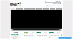 Desktop Screenshot of aphroditerentals.com